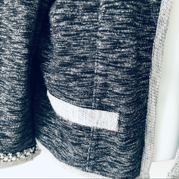 EXPRESS OPEN FRONT CARDIGAN COLOR GRAY.SIZE M - Picture 4 of 8